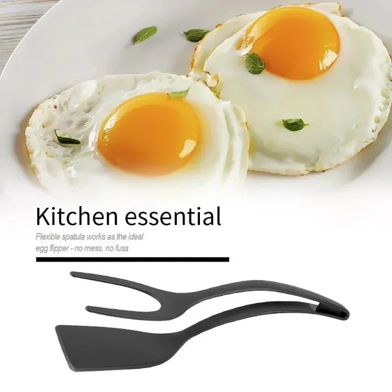 Espátula Pinça de Silicone 2 em 1 – Praticidade e Versatilidade na Cozinha