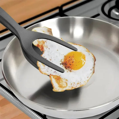 Espátula Pinça de Silicone 2 em 1 – Praticidade e Versatilidade na Cozinha